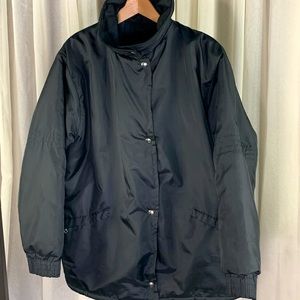 Vintage Simpsons-Sears Black Winter Jacket - Men Size Large